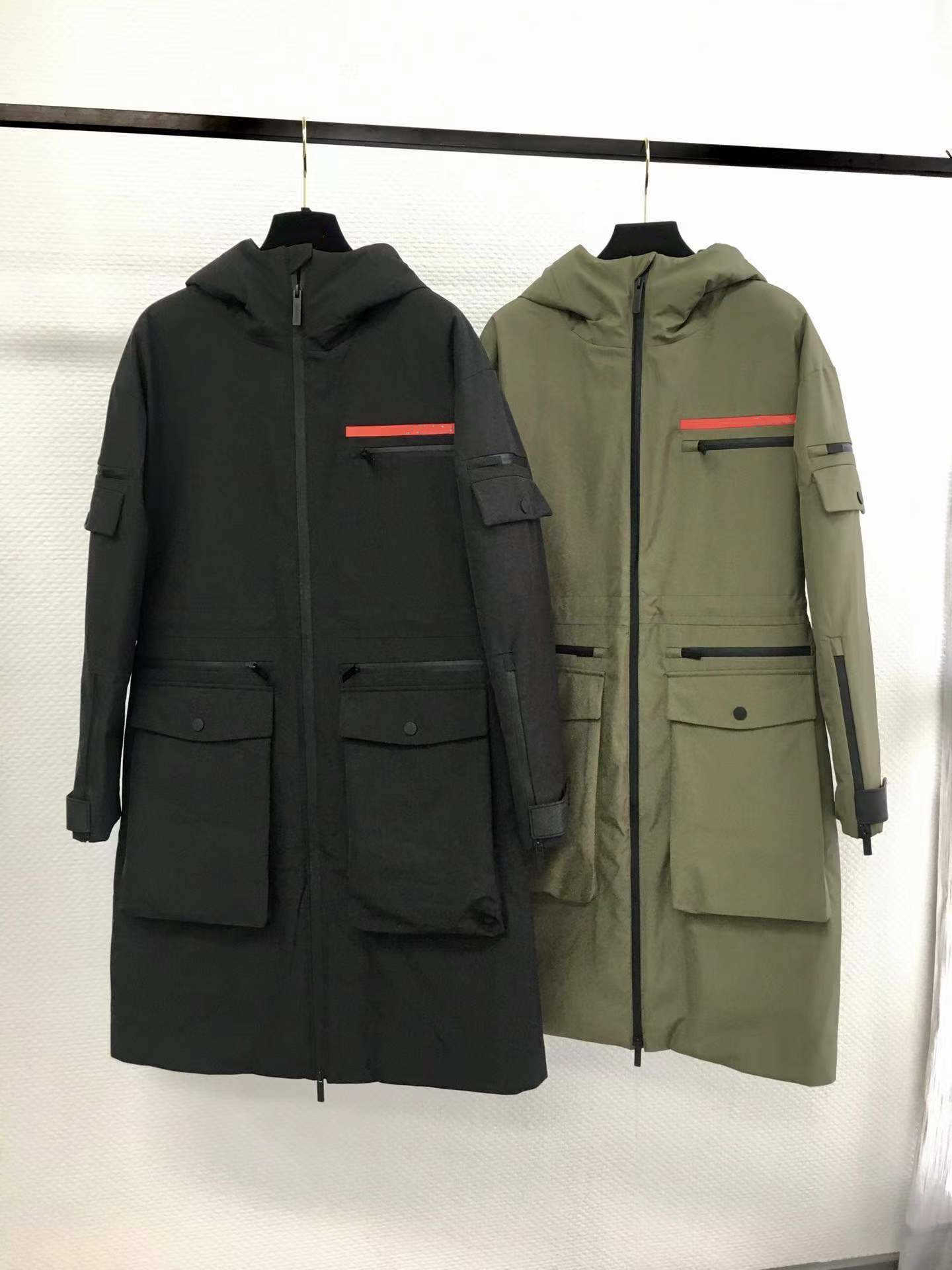 

21SS Designer winter canadian goode downs jackets mens womens White duck down Long parkas goose men hoody black label coat women fur parka