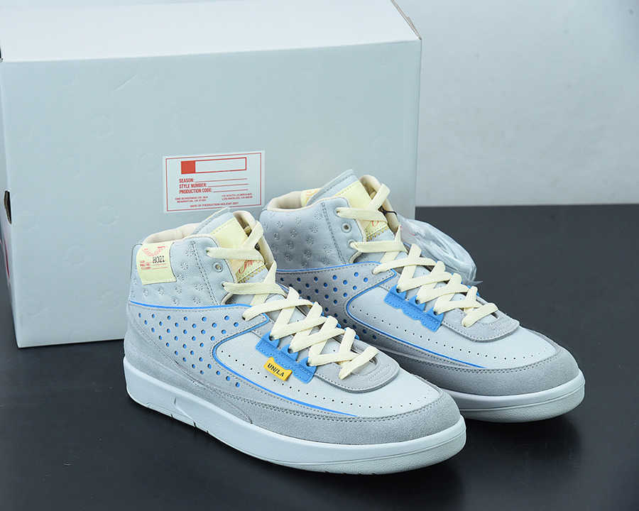 Shoes Top Authentic Quality Union x 2 Grey Fog Basketball Siren Red-Light Smoke Grey Fashion Designer Trainers Outdoor Sneakers