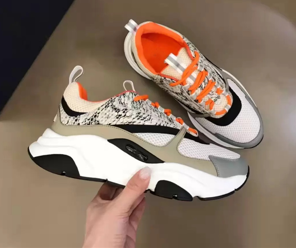 

High Quality Skateboard B22 Reflective Man Sneakers Shoes Runner Mesh Leather Casual Walking Perfect BF Gift Technical Men's Outdoor Trainers Box