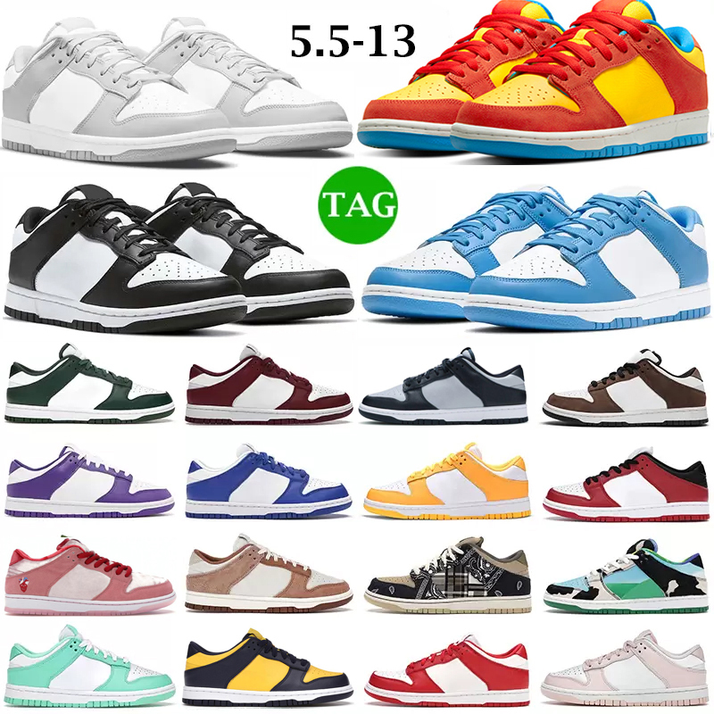 

Two Tone Men Women Casual Shoes mens sneakers White Black Grey Fog UNC Vintage Green Apple Laser Orange Syracuse Mummy Chlorophyll Cherry Candy mens flat trainers, #33 core pink 36-40