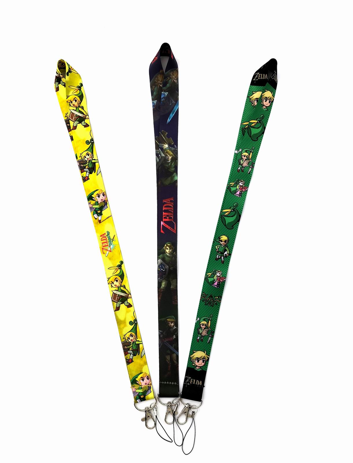 

20pcs Cell Phone Straps & Charms ZELDA Cartoon Phone Lanyard Key ID Neck Small wholesale