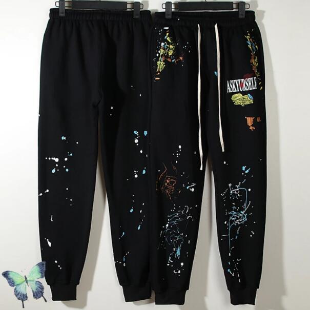 

Sweatpants Trousers Men's Plus Size Pants, Black