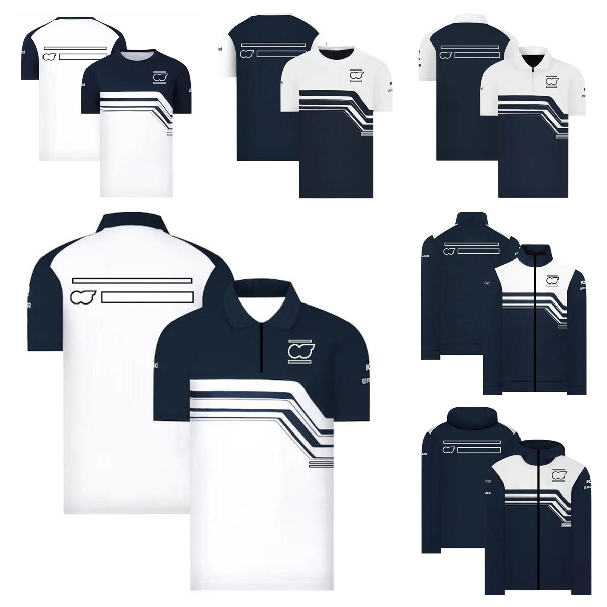 

F1 Formula 1 racing hoodie summer team polo shirt same style customization