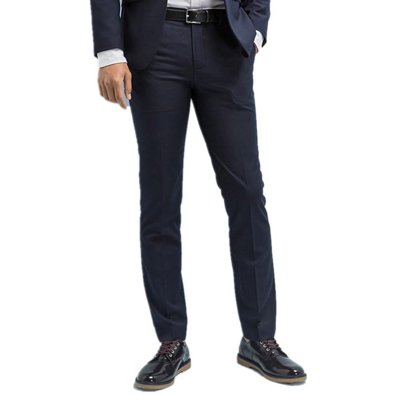 

Men' Suits & Blazers Custom Made Men' Suit Pants Twill Casual Business Men Slim Fit Trousers Wrinkle-resistant Mens Dress PantsMen, Color card color