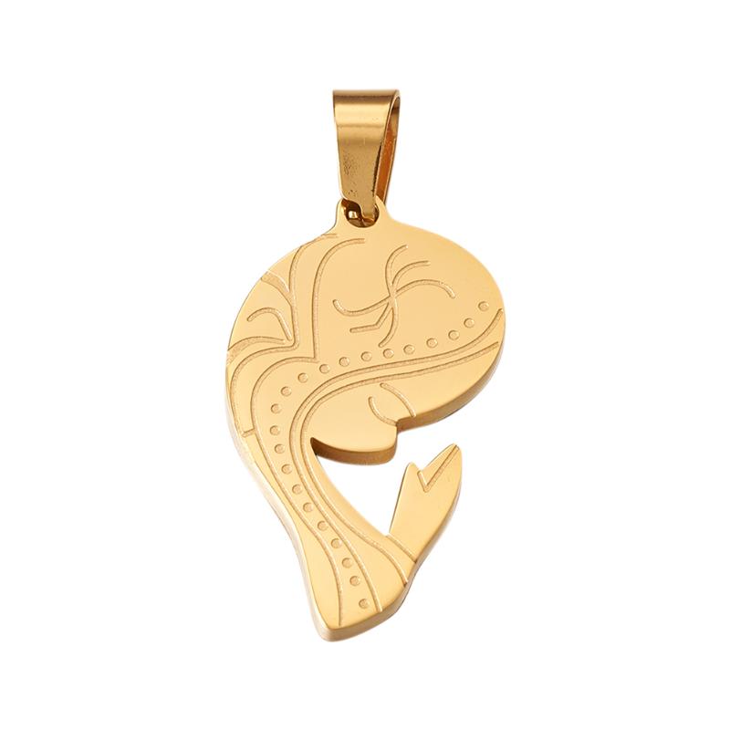 

Pendant Necklaces 1pc 304 Stainless Steel Virgin Mary Necklace Pendants For Men Women Jewelry Making DIY Accessories Golden Silver Color 27x