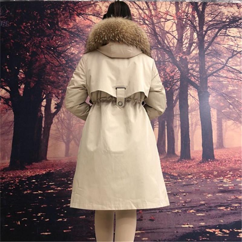 

Women's Fur & Faux The 2022 Female In Long Sent To Overcome Collars, Khaki