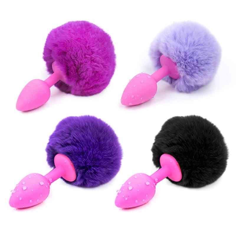 Massager Vibrator Penis Cock Toy Butt with Crystal Jewelry Smooth Touch Stainles-image-794003538