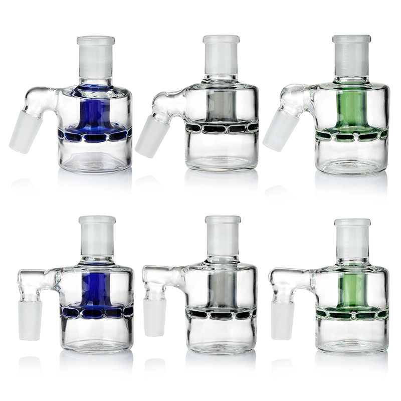 

Ash catcher 14mm 18mm 45 degree 90 degree Percolator Bong Ash Catchers for Bubbler Pipes Hand Blown Oil Rigs Accessories