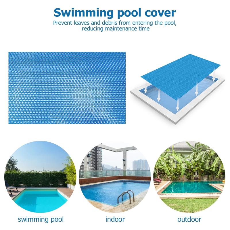 

Pool & Accessories Swimming Cover Heat Insulation Film Dustproof Protection Mat Rainproof For Garden Villa