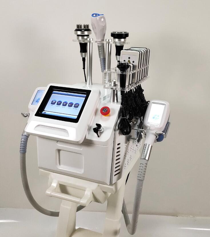 Cryolipolyse de congélation de graisse directement efficace 360 portable avec poignées cryo et une machine minceur par cavitation sous vide à dou