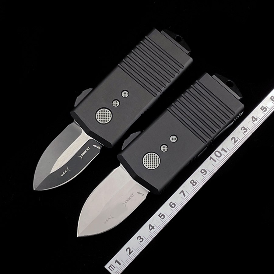

MINI 157-10 Exocet Money Clip AUTO Knife Outdoor Camping Hunting Pocket Tactical Self Defense EDC Tool Automatic Knife