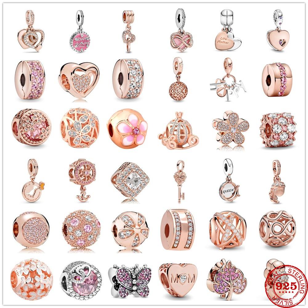 925 Sterling Silver Dangle Charm New Infinity Direction Of Love Beads Bead Fit Charms Bracelet DIY Jewelry Accessories