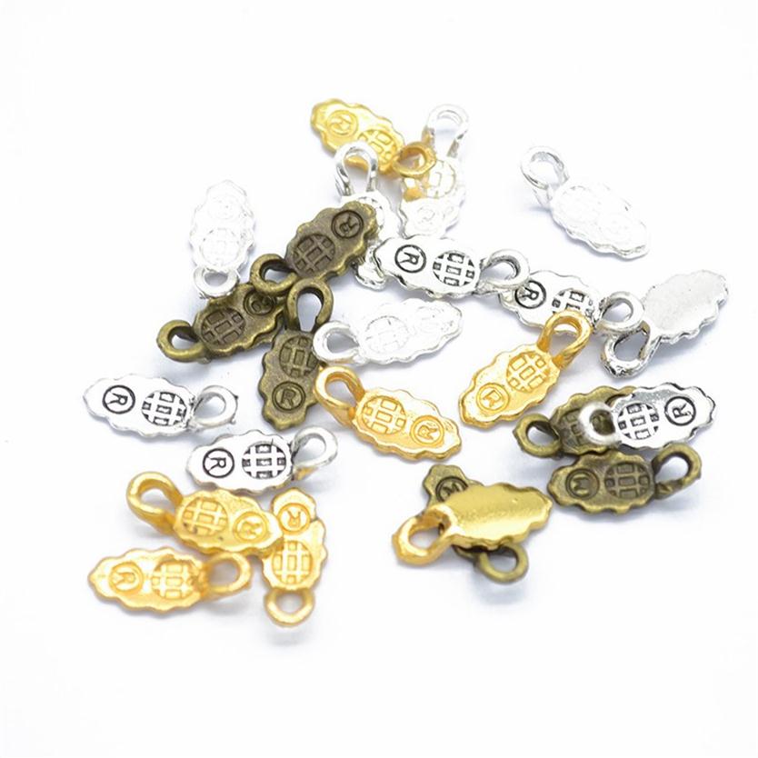 

1000pcs lot Spoon Oval Scrabble Glue On Earring Bails for Fitting Glass Tiles Pendants for DIY Making in 4 colors288R