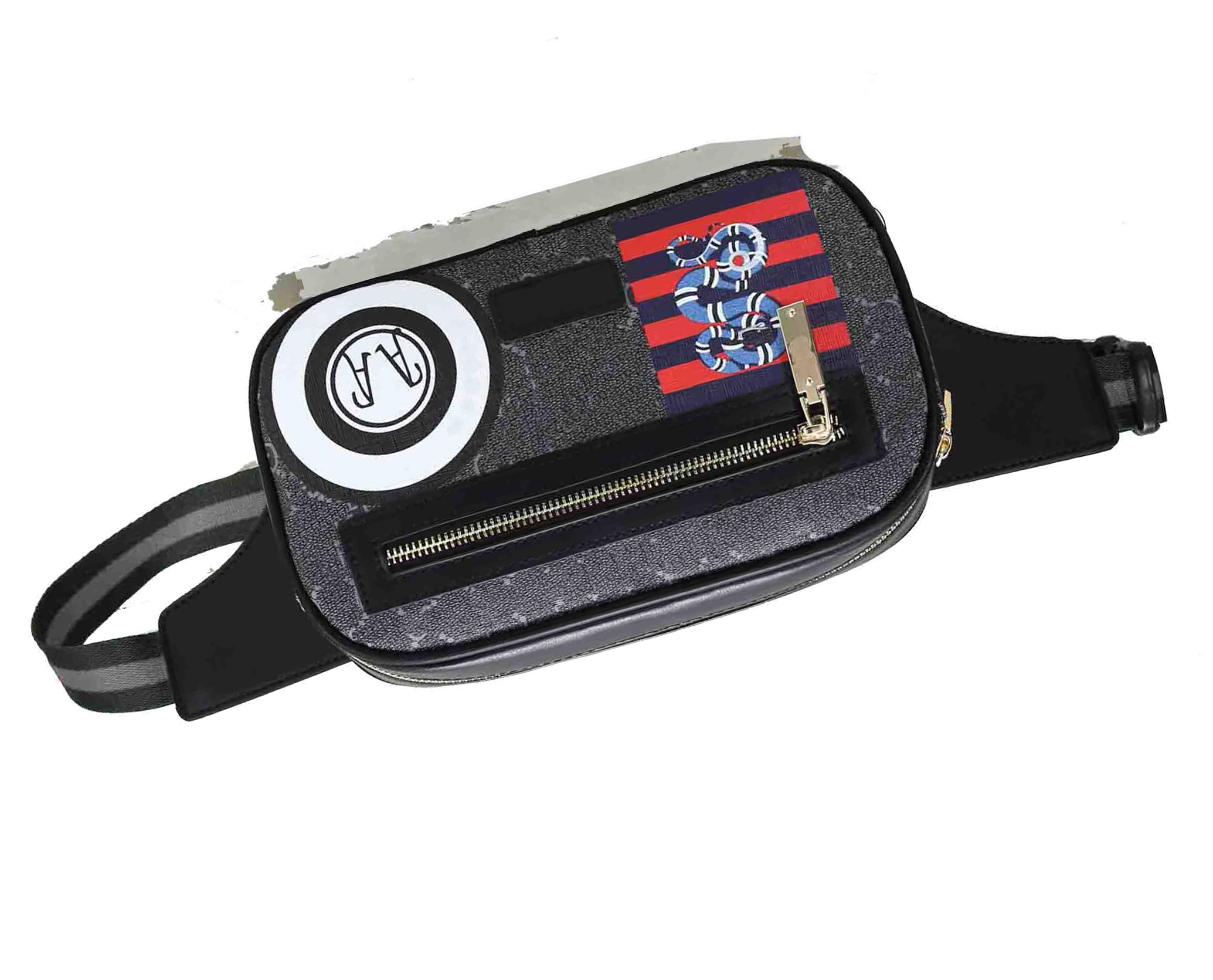 

Classic G Waist Bag Men Womens Cross body Bumbag tiger Fannypack Designer Bags Women Outdoor Shoulder Bags, Black #1
