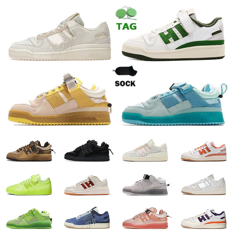 

Luxury Designer Sneakers Flat Forum Low 84 Bad Bunny Running Shoes For Men Women Velcro Royal Blue OG Crew Green Pink Easter Offs White Leather Trainers Size 36-45, D35 yoyogi park 40-45