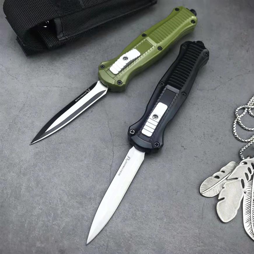 

Benchmade Infidel 3300 Pagan Automatic knives D2 Steel Machined EDC Pocket BM42 Tactical gear Survival knife with sheath BM 3310 3212v