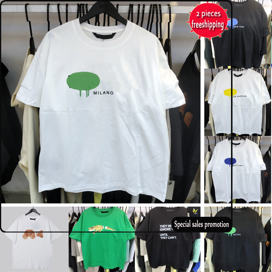 

TOP TOP 21SS Good Qaulity Summer Mens Designers Tees 100% Cotton T Shirts Fashion Casual Couples Short Sleeves Tee Comfortable Black White Designer, 24