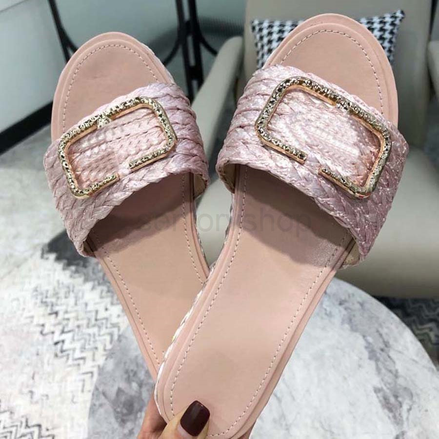 

Fashion Slides Sandals women shoes Slide Summer Wide Flat Slipper Thick Flip Flops home011 12, Box