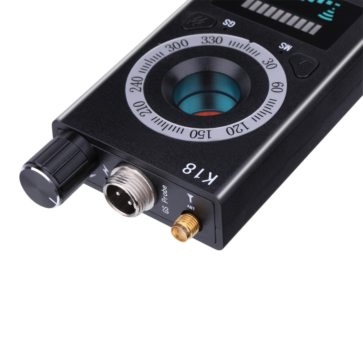 K18 Capteurs de système de sécurité anti-détecteur multifonction GSM Finder GPS Signal Lens RF Locator Tracker détecter la caméra sans fil