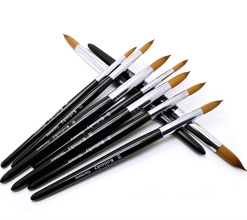 

crylic Art Design Dotting Painting Brush Pen Set Tips Builder Brushes acrylic application