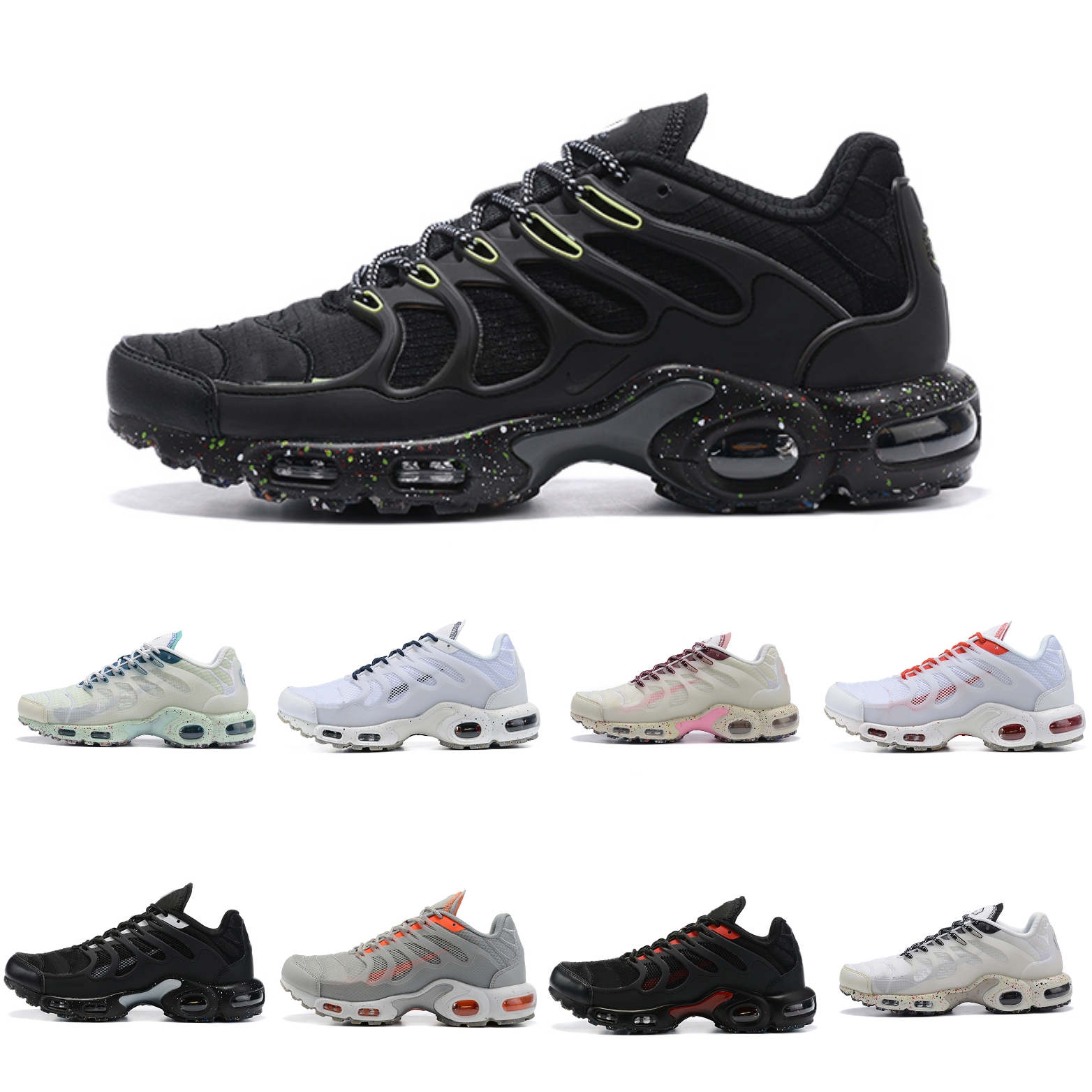 

2022 Tn Plus sneaker Requin Mens Womens Running Shoes Terrascape Reflective Black Olive Purple Corduroy Blue Fury Multi Designer Sports Sneakers Trainers Size 36-46, #5