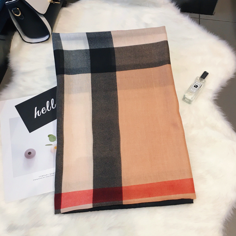 

Scarves designer High quality 2022 Scarf scarfs autumn and winter brand cotten women timeless classic super long shawl fashion soft Wraps Headband wholesale