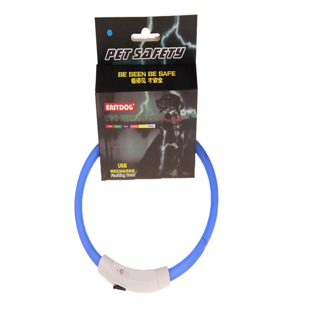 

USB Rechargeable LED Dog Collar LED Dog Collar Glowing Dog Collars Light Up Collar Improved Pet Safety 8 Colors256G
