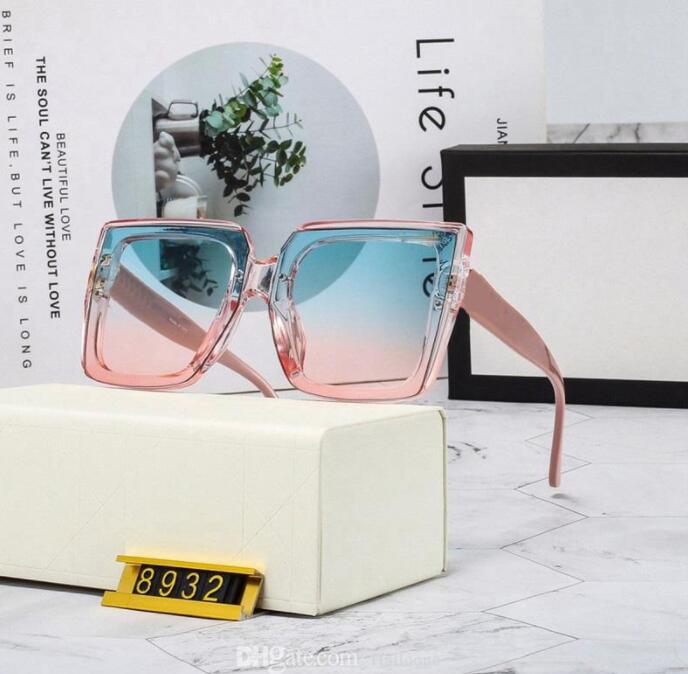 

Fashion Classic design Polarized Sunglasses For Men Women Pilot Sun Glasses UV400 Eyewear Metal Frame Polaroid Lens 8932 With box and Case