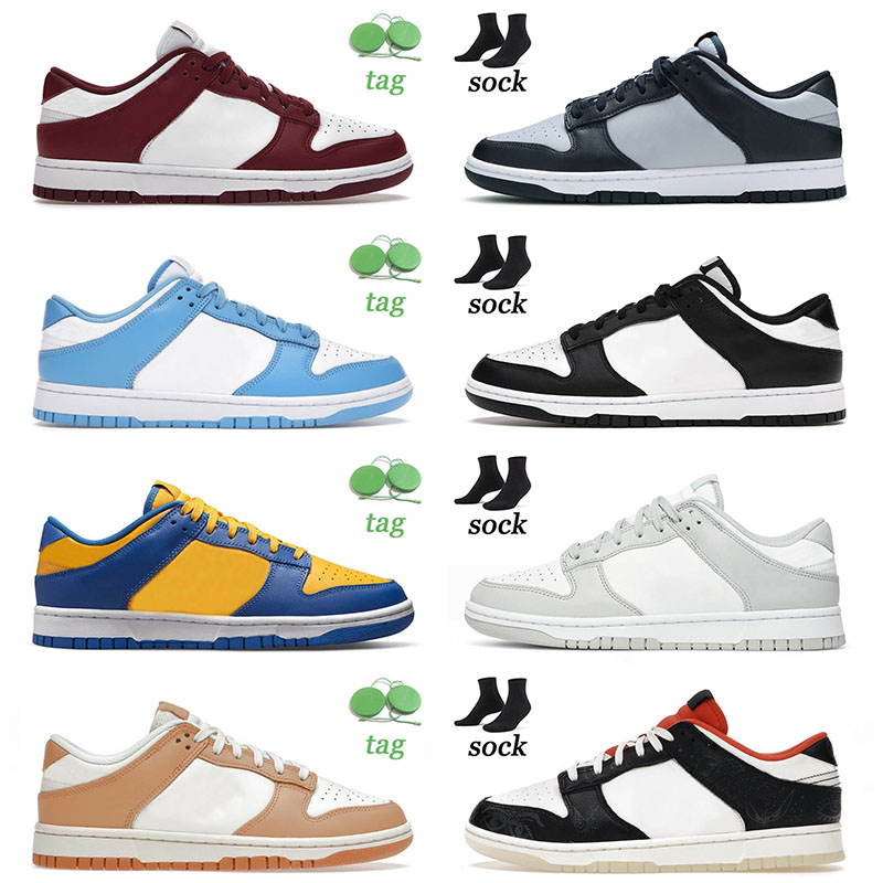 

Authentic 2022 Designer SB Dunks Running Shoes for Men Women Size 13 Bordeaux Georgetown Unc Black White Grey Fog Halloween Mens Trainers Sneakers, A37 vintage green 36-45
