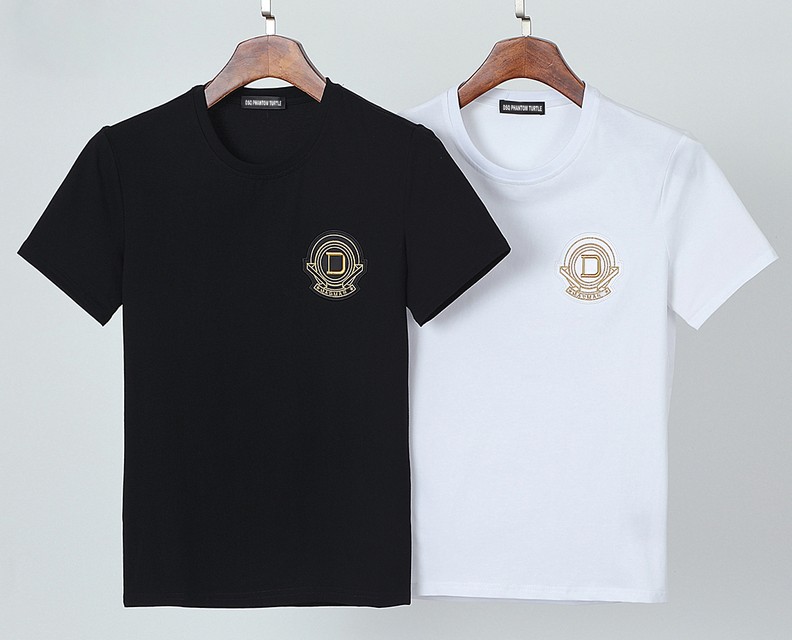 DSQ Phantom Turtle 2021SS Nouveau créateur pour hommes T-shirt Paris Fashion Tshirts Summer Modèle T-shirt Male Top Quality 100% Cotton Top 1205