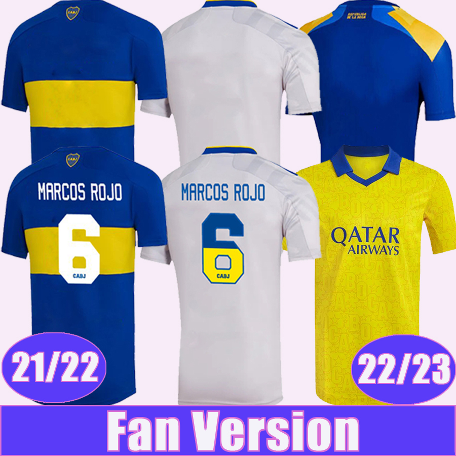 

2021 2022 Boca Juniors ROSSI VILLA Mens Soccer Jerseys MEDINA SALVIO ALMENDRA VARELA Home Away 22 23 3rd Football Shirts Short Sleeve Uniforms, Qm8223 22 23 3rd no patch