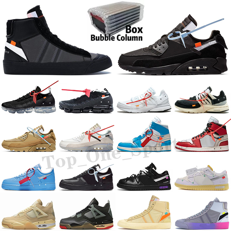 

prestos running Shoes mac volt green black fly racer Chaussures designer Zapatos Triple BLU Mens and Womens Sneakers, Color 1