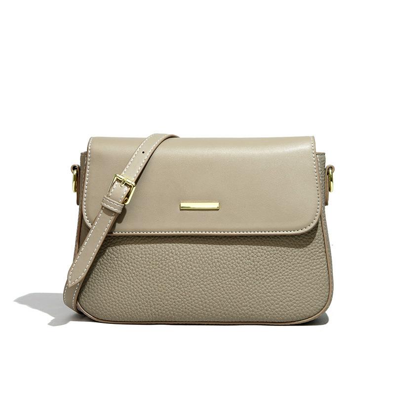 

Evening Bags Fashion Trend Messenger Vintage Designer Handbags Women'S Genuine Leather Casual Tote Shoulder For Ladies Black Sling BagEv