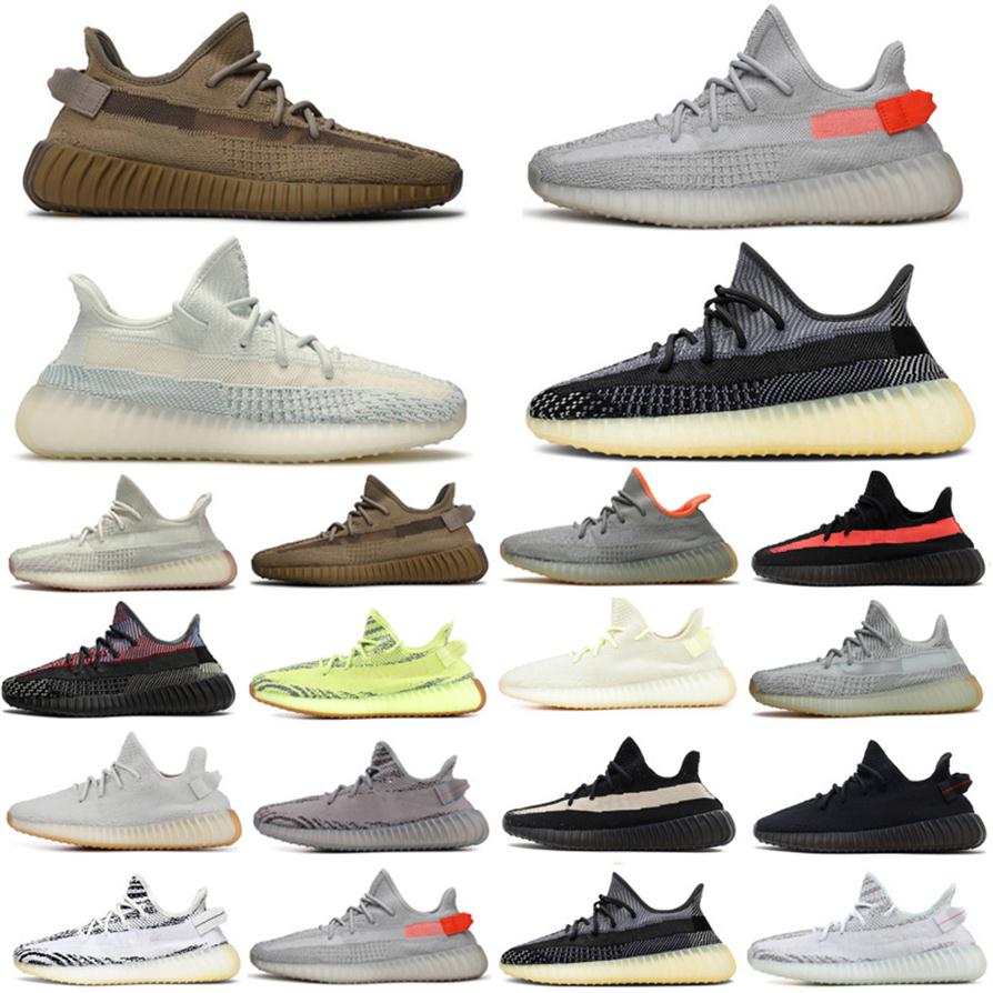 

2022 running shoes west mens womens Cinder Zebra Cream Beluga Oreo Static men trainers Chaussures sports v2 sneakers runner boost 291w, Color 6