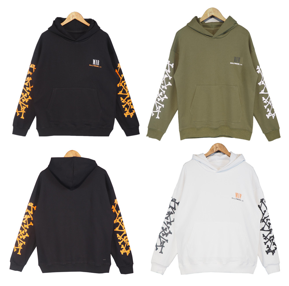 

Designer hoodie mans hoodies Logo print with bone letters sweatshirts womens hoodys luxury Jogger men Pants sweater fashion tracksuit Leisure jacket pullover, 5 eur/usa size