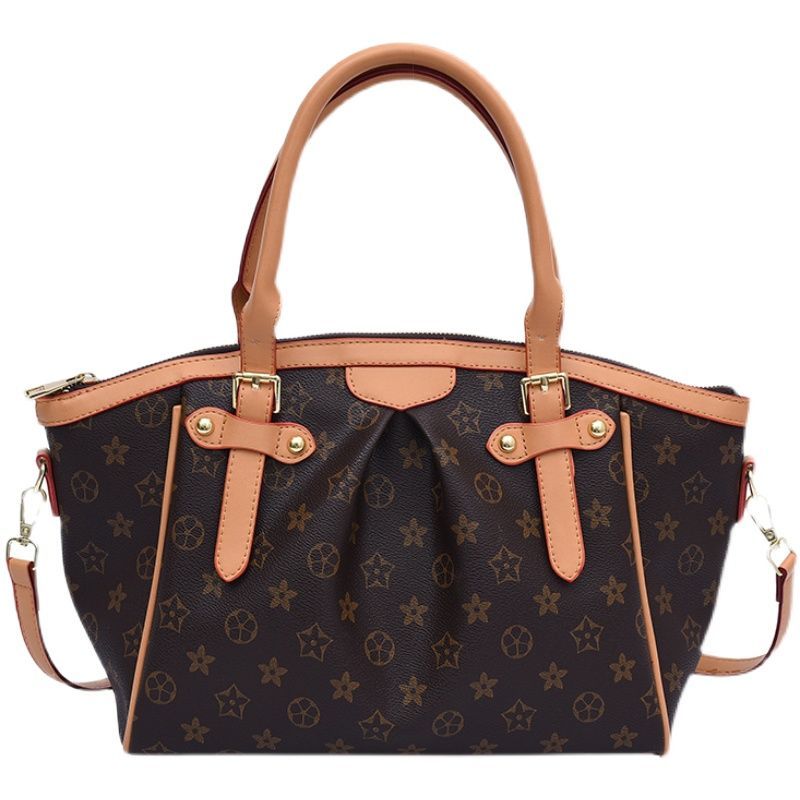 

Top Quality Fashion Designers Handbag Luxurys Bags handbags High Quality Ladies Shoulder Bag Patent Leather Diamond Evening Cross body, Brown flower