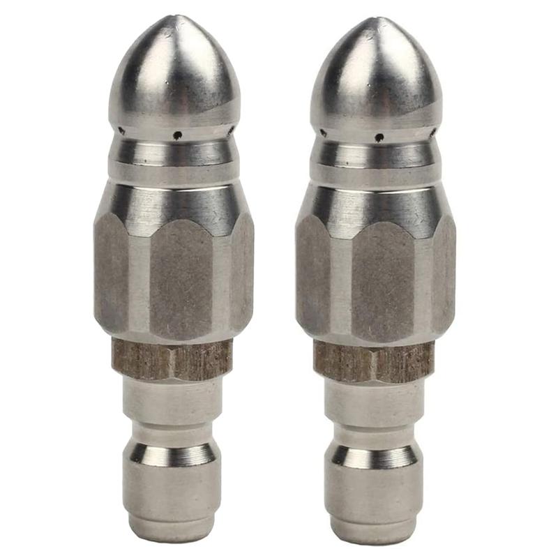 

Water Gun & Snow Foam Lance Pack Pressure Washer Sewer Jetter Nozzle Durable Design Jet Drain Hose NozzleWater