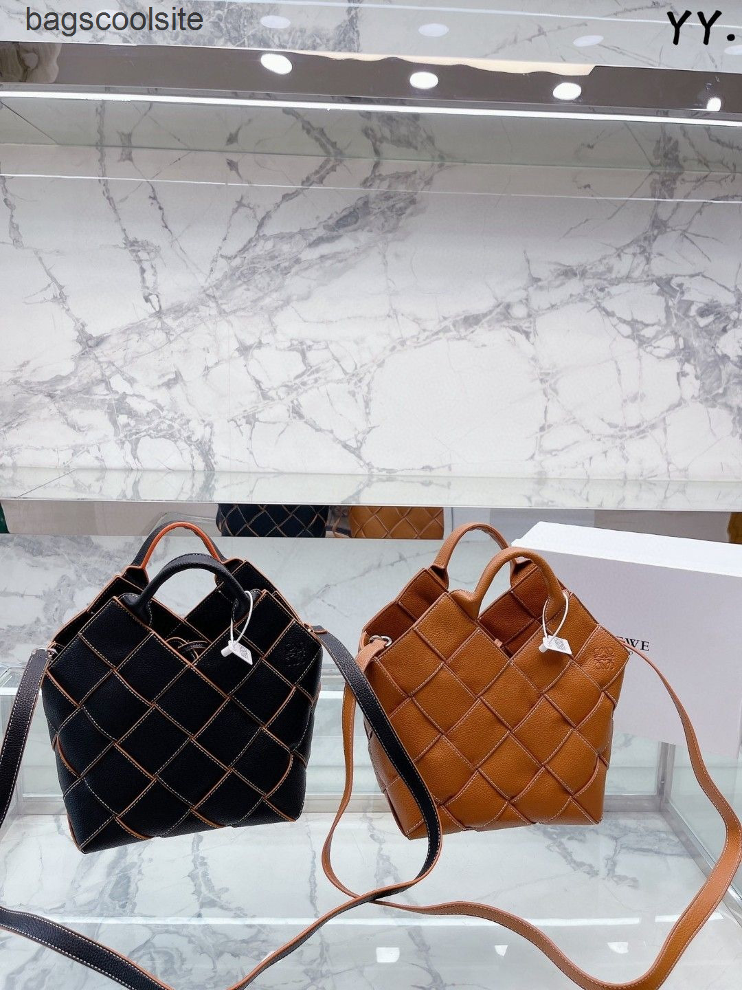 

Surplus Designer Bag Loews Woman Bags Woven Crossbody Basket Shoulder HandHeld Handbags, Black 25 x 33 x 16