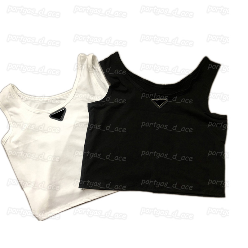 

Cropped Womens Vest Tanks Fashion White Black Sleeveless Tank Tops Cool Comfortable Camis