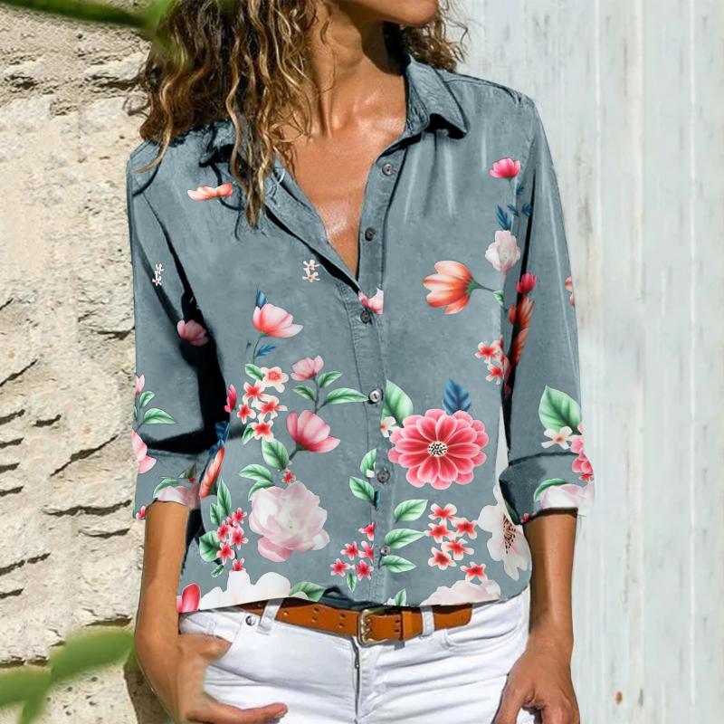 

Women' Hoodies & Sweatshirts Women' T-shirt Butterfly Shirt Flower Printed Button Long Sleeve Loose Top Valentines Shirts For Women Sh, Black