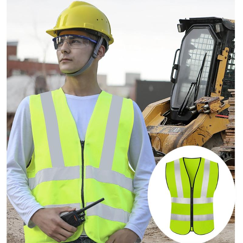 

Elbow & Knee Pads Kids Sport Headbands Boys Running Visibility Work Vest Security Tops Reflective Night High Equipment SportsElbow, Green