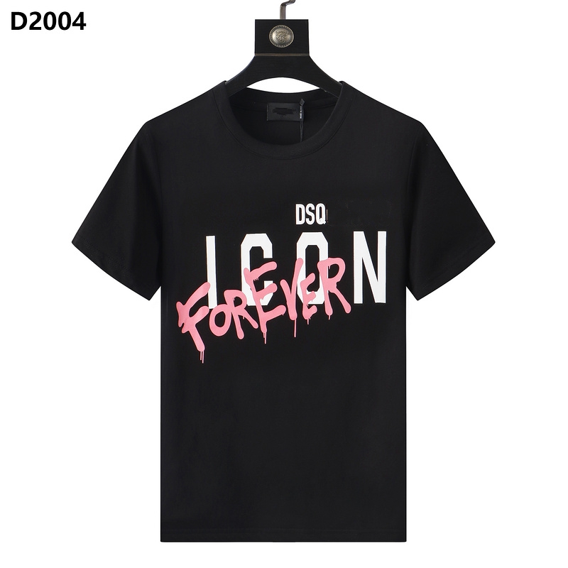 

22SS Italy DSQ Men T-shirt design Disco Punk Streetwear Letter Print t-shirts High Quality shorts Tops Men's Women Hip Hop Harajuku Shirts tee d2044, 01