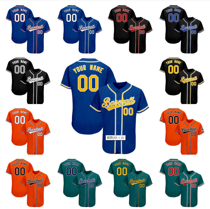 

Personalized Baseball Jersey Custom Sweatshirts Sew Team/Your Name/Number Player's Casual sportwears for Adults/Kids, B5-08-01-324 as pic