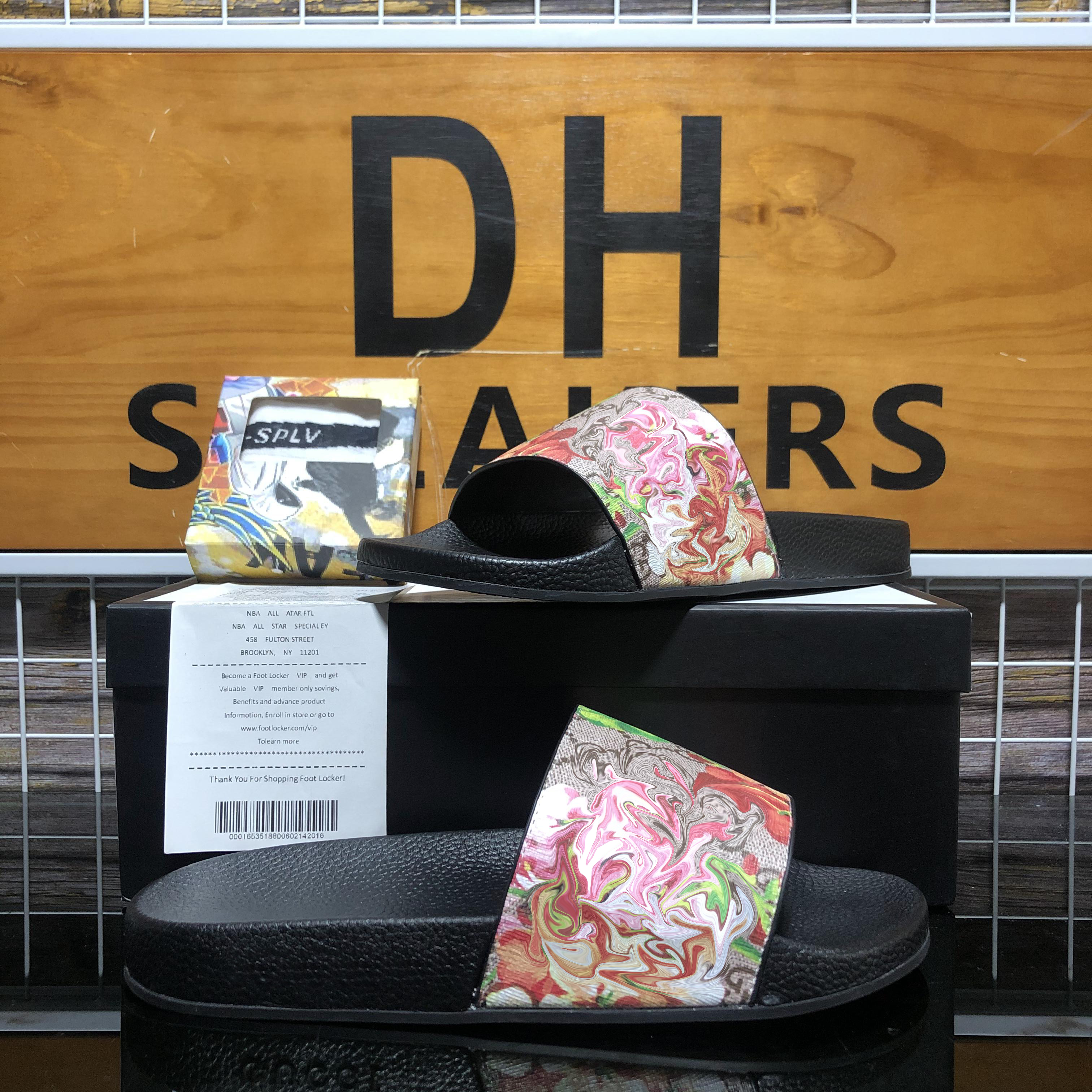 

Top Quality Men's Women's Rubber Designer Slippers Slides Sandals Shoes Summer Beach Outdoor Cool Slipper Fashion Wide Lady Household Slide Flat Flip Flops Size 36-45, Style 12