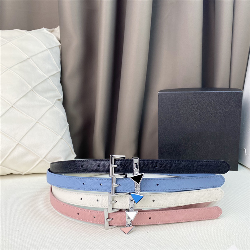 

Luxury Women Genuine Leather Belts Triangle Buckle Designer Belt For Woman Fashion Waistband High Quality Lady Cintura Ceintures 2.0cm, Free