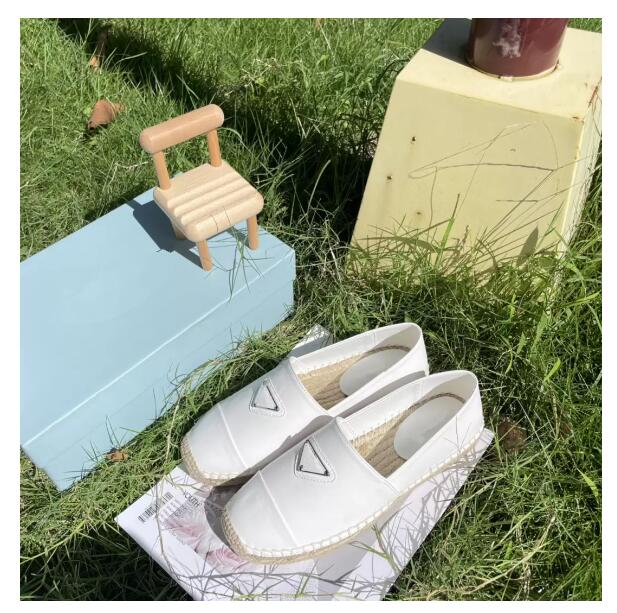 

Hot Sell Fashion Women Espadrilles Sandals With Metal Buckle Woman Casual Loafers Real Genuine Leather Styles Flat Slip-On Platform Dress Shoe Size 34--41 01