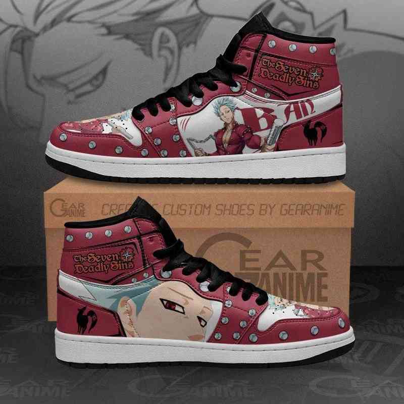 

Seven Deadly Sins Ban Sneakers Custom Anime Shoes, Others