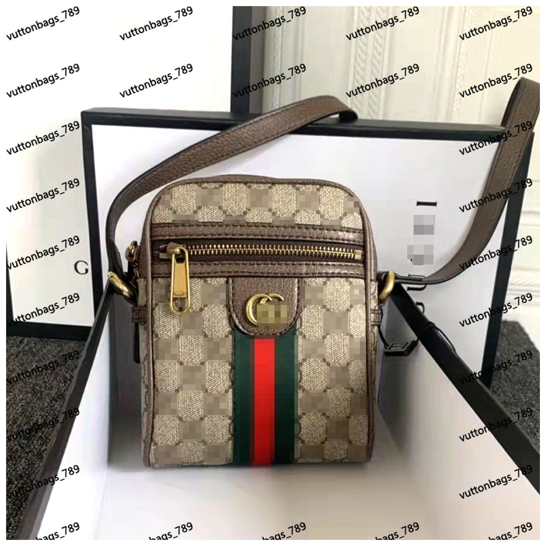 

2022 Women Canvas Leather Shoulder Bags Cell Phone Messenger Crossbody Bags Purse Handbags Wallet 598103 LVs louiseitys viutonitys YSLitys GGitys, Brown