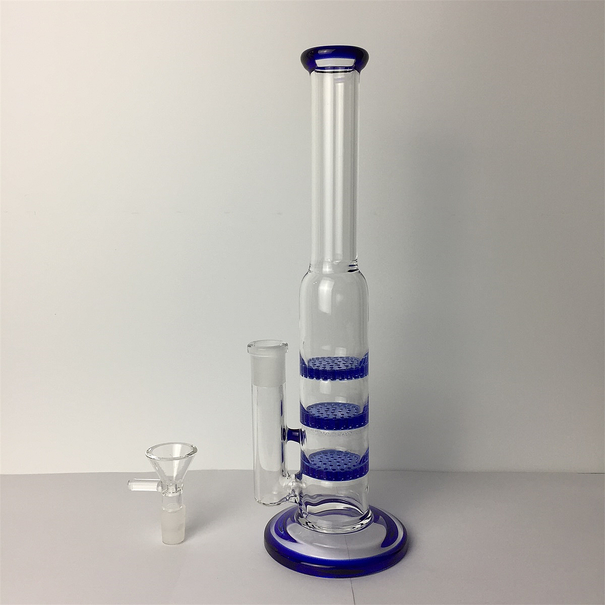 

10" Glass Bong Hookah Water Pipe Straw Bottle Shisha Smoking Pipe Herb Tobacco