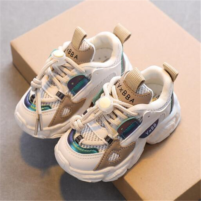 

Fashion Kids Outdoor Athletic Shoes Baby Toddler Shoe Soft Comfort Breathable Casual Sneakers Children Boys Girls Running Sports Shoes, Pink